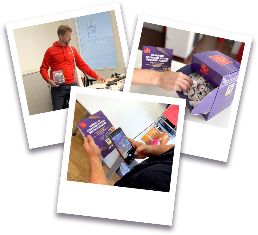 Frey chocolate sampling